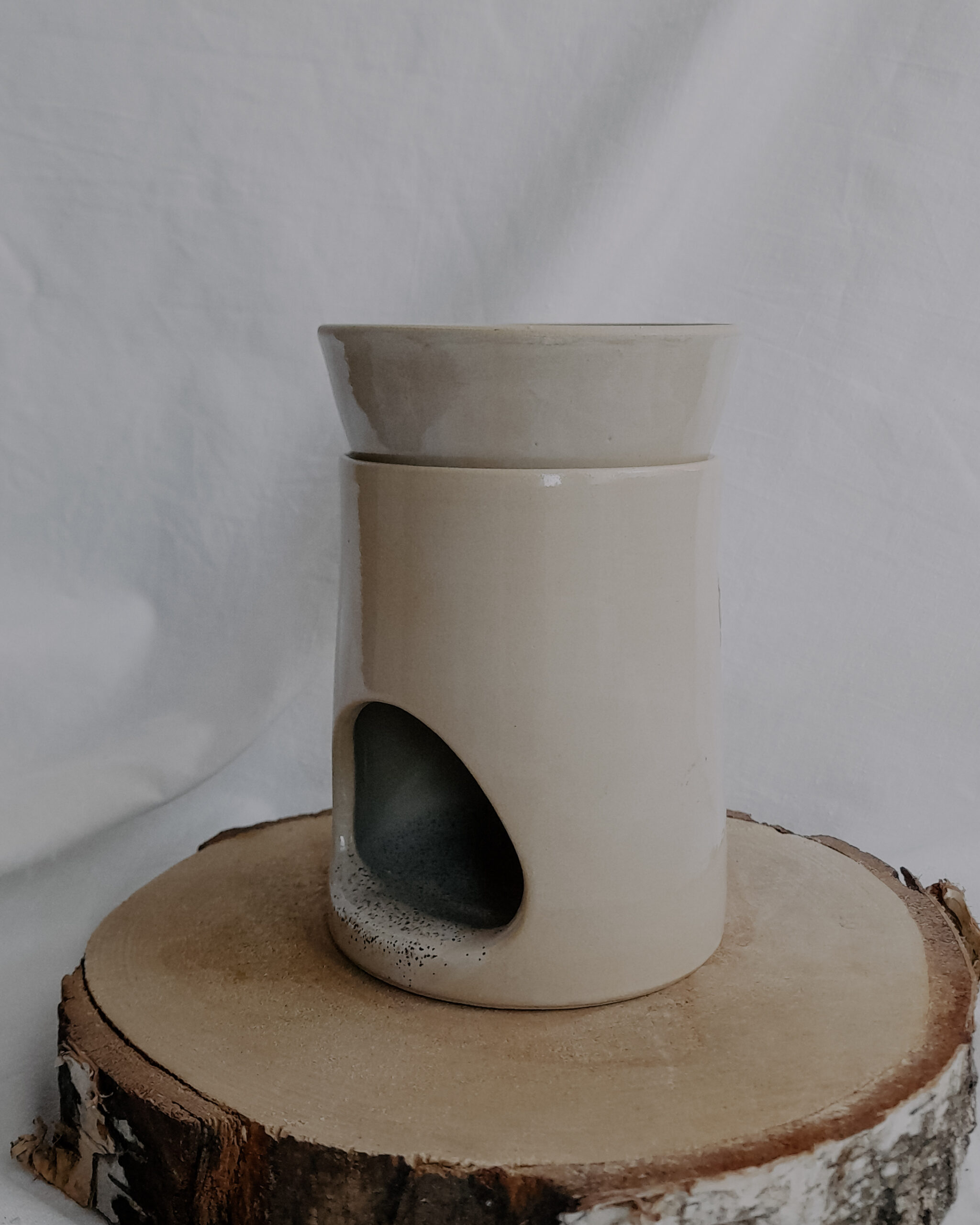 Rustykalny kominek Serce - obrazek 4