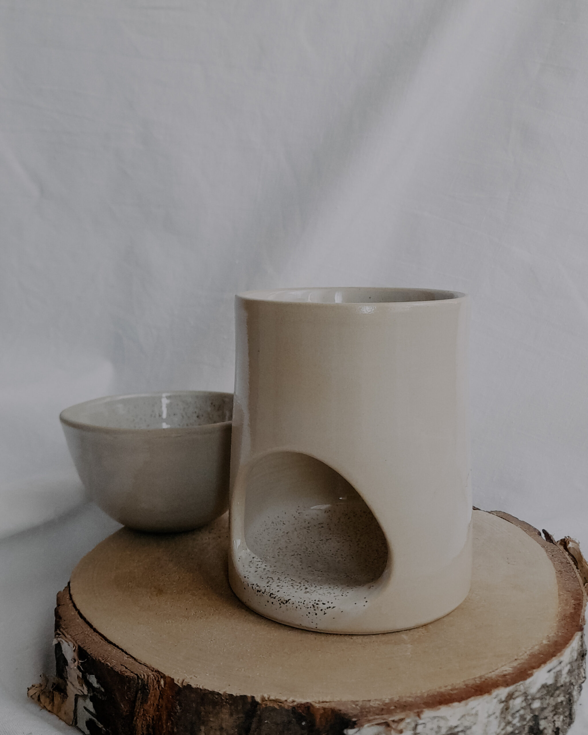 Rustykalny kominek Serce - obrazek 5