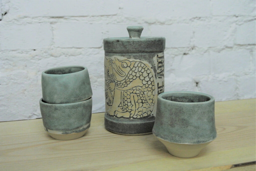 Ceramiczny zestaw do herbaty 